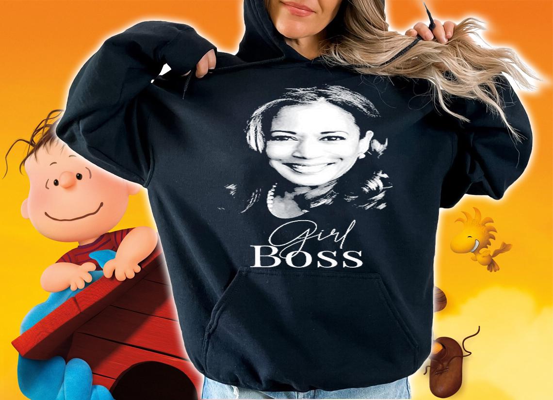 Girl Boss Kamala Harris For Liberal Democrats T-Shirt t-shirt hoodie