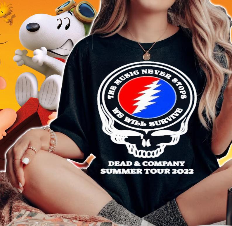 Grateful Dead And Company Summer Tour 2022 Shirt t-shirt