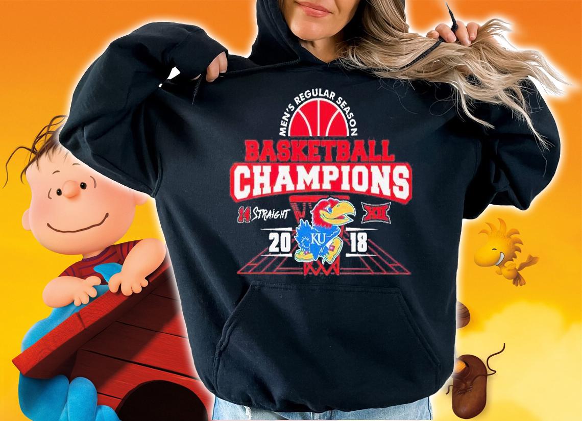 Kansas Men's Regular Season 2022 Basketball Champions T-Shirt t-shirt hoodie