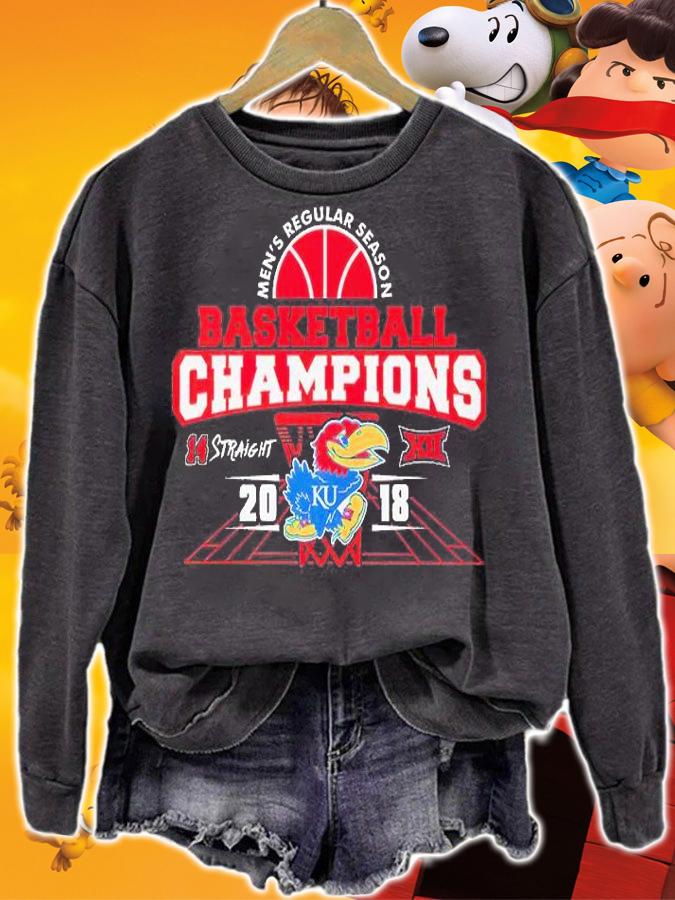 Kansas Men's Regular Season 2022 Basketball Champions T-Shirt t-shirt sweatshirt