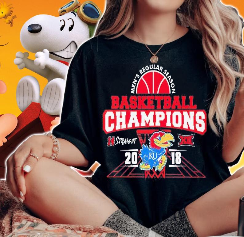 Kansas Men's Regular Season 2022 Basketball Champions T-Shirt t-shirt woman shirt