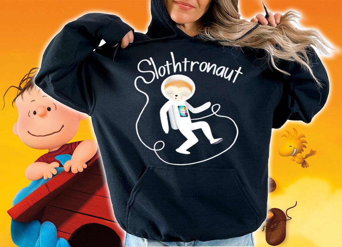 Slothtronaut Cute Sloth T-Shirt t-shirt