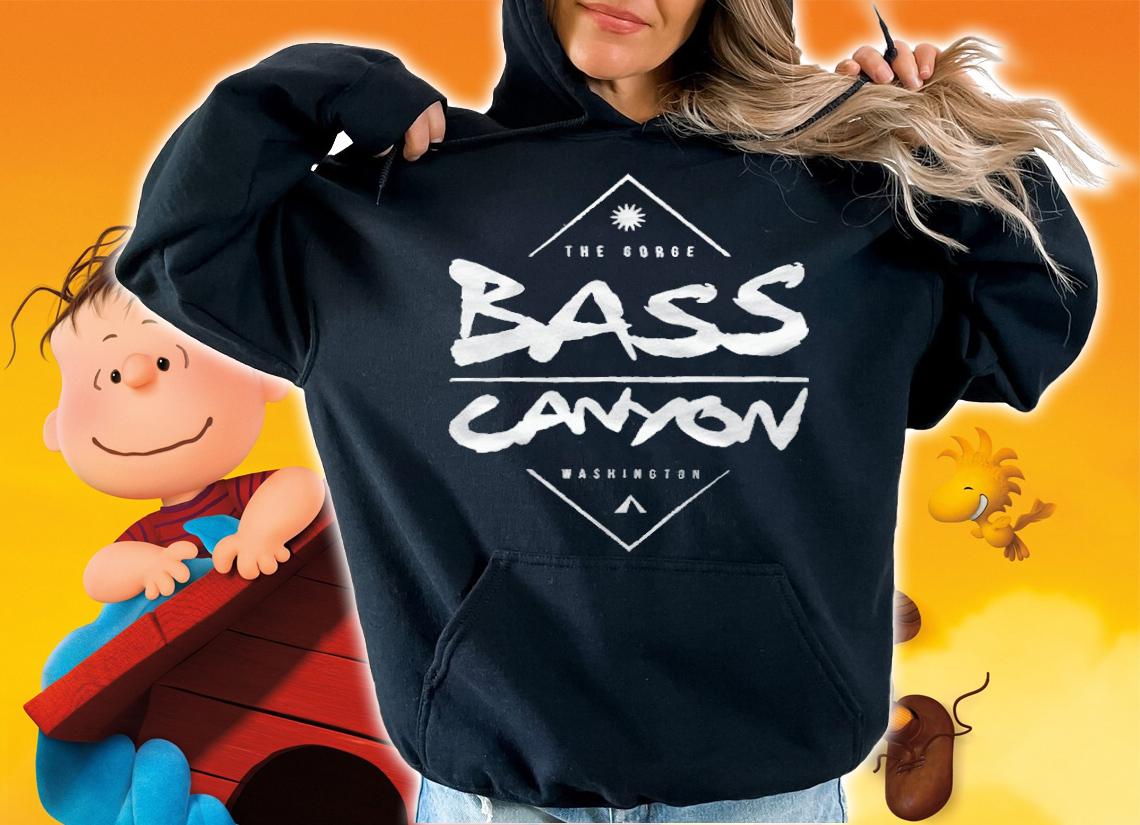 The gorge Bass Canyon Washington T-shirt t-shirt