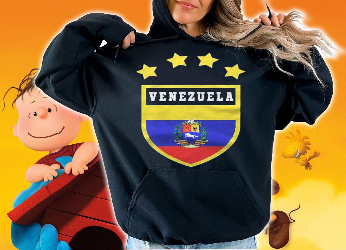 Venezuela Coat Of Arms Tee Flag Souvenir Caracas Shirt t-shirt