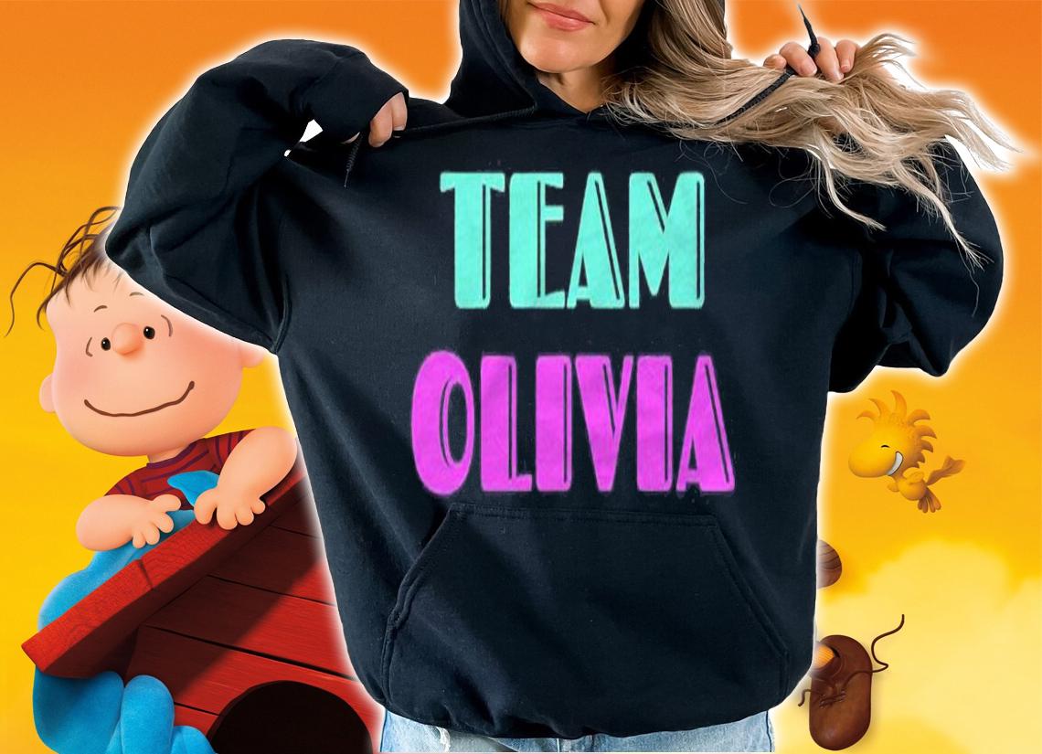 Cheer For Olivia Support Be On Team Olivia 90S Style Shirt t-shirt