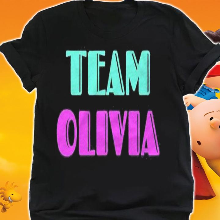 Cheer For Olivia Support Be On Team Olivia 90S Style Shirt t-shirt