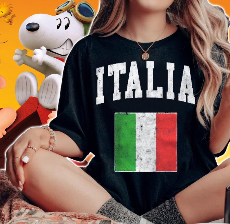 Italia Italian Flag Italy Gift Love Souvenir Raglan Baseball Shirt t-shirt
