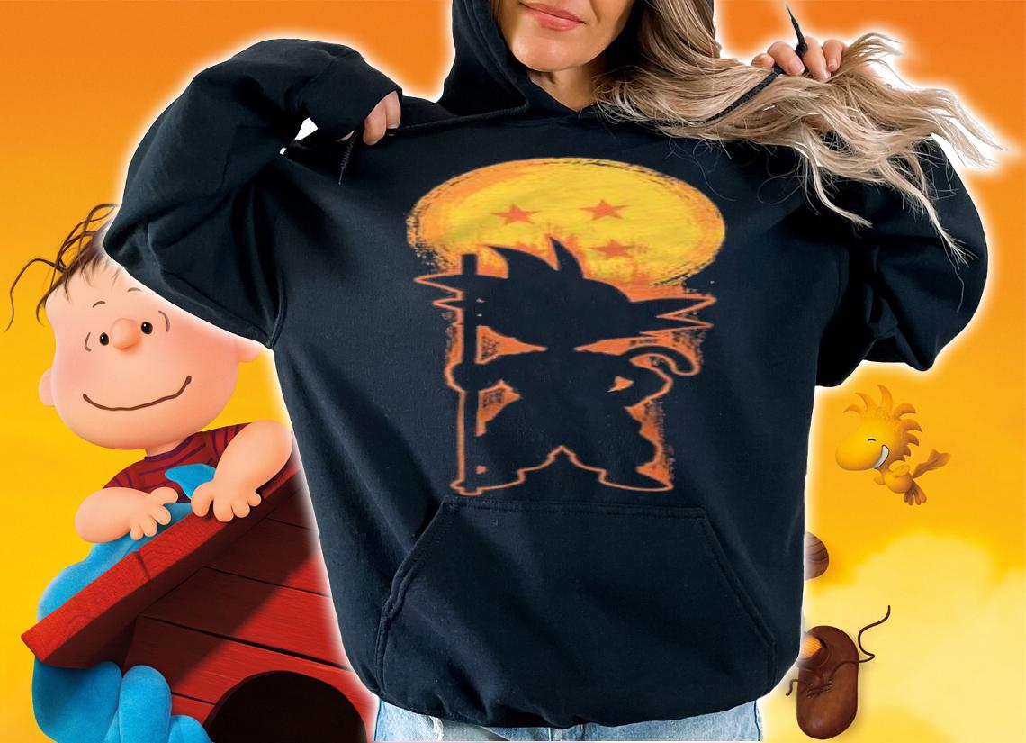 Kid Goku Dragon Ball 4 stars T-shirt t-shirt hoodie
