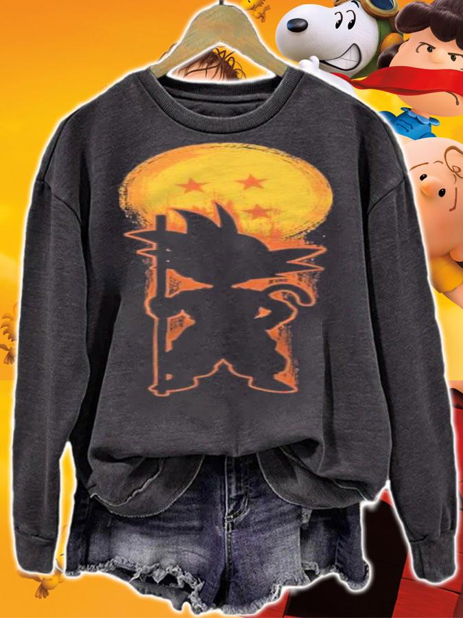 Kid Goku Dragon Ball 4 stars T-shirt t-shirt sweatshirt