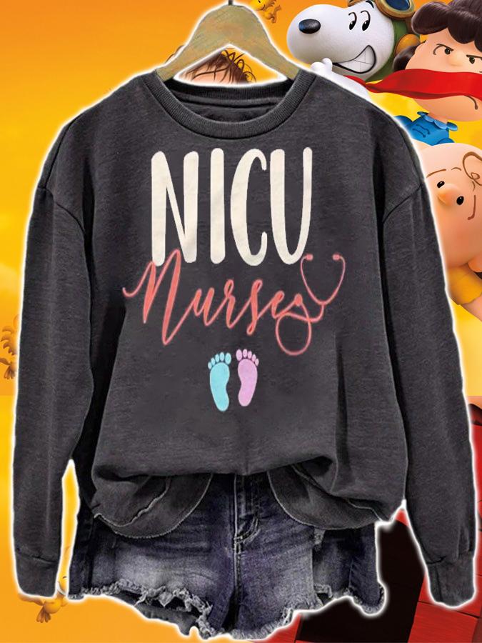 Nicu Nurse Gifts For Women Badge Nicu Nurse T-shirt t-shirt