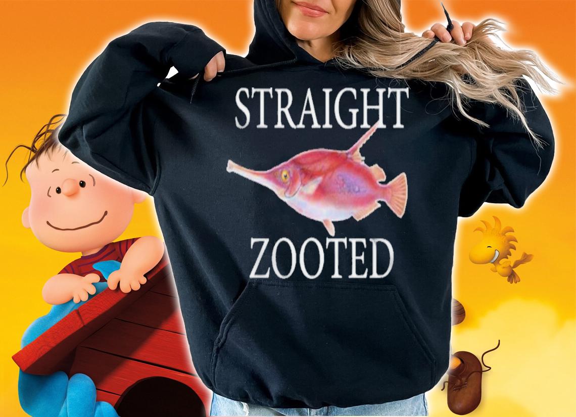 Straight Zooted Fish Fishing Shirt t-shirt hoodie