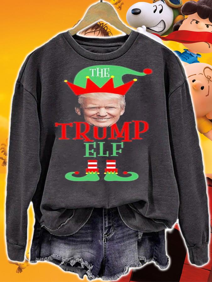 The Trump Elf Christmas 2021 T-Shirt t-shirt sweatshirt