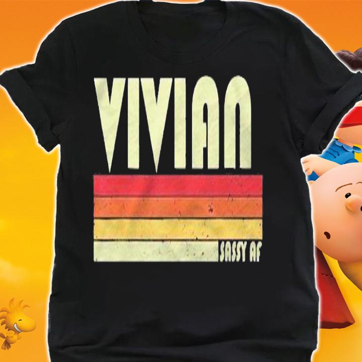 Vivian Gift Name Personalized Retro Vintage 80S 90S Birthday Shirt t-shirt shirt