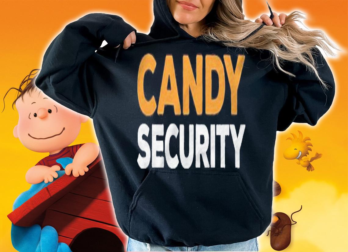 Candy Security Funny Halloween Gif T-shirt hoodie