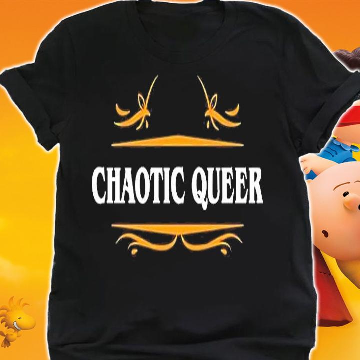 Chaotic Queer Lgbt Pride Dungeons And Dragons T-Shirt