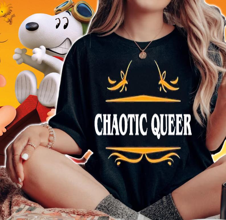 Chaotic Queer Lgbt Pride Dungeons And Dragons T-Shirt