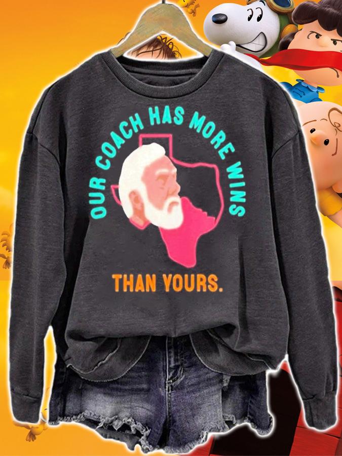 Gregg Popovich Our Coach Has More Wins Than Yours Shirt sweatshirt