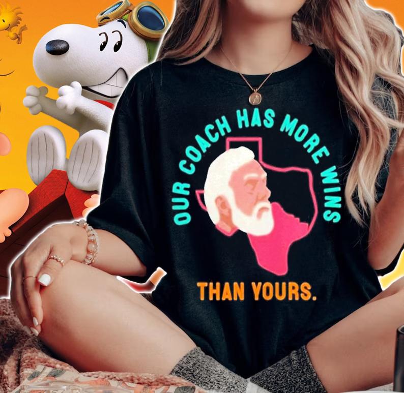 Gregg Popovich Our Coach Has More Wins Than Yours Shirt woman shirt
