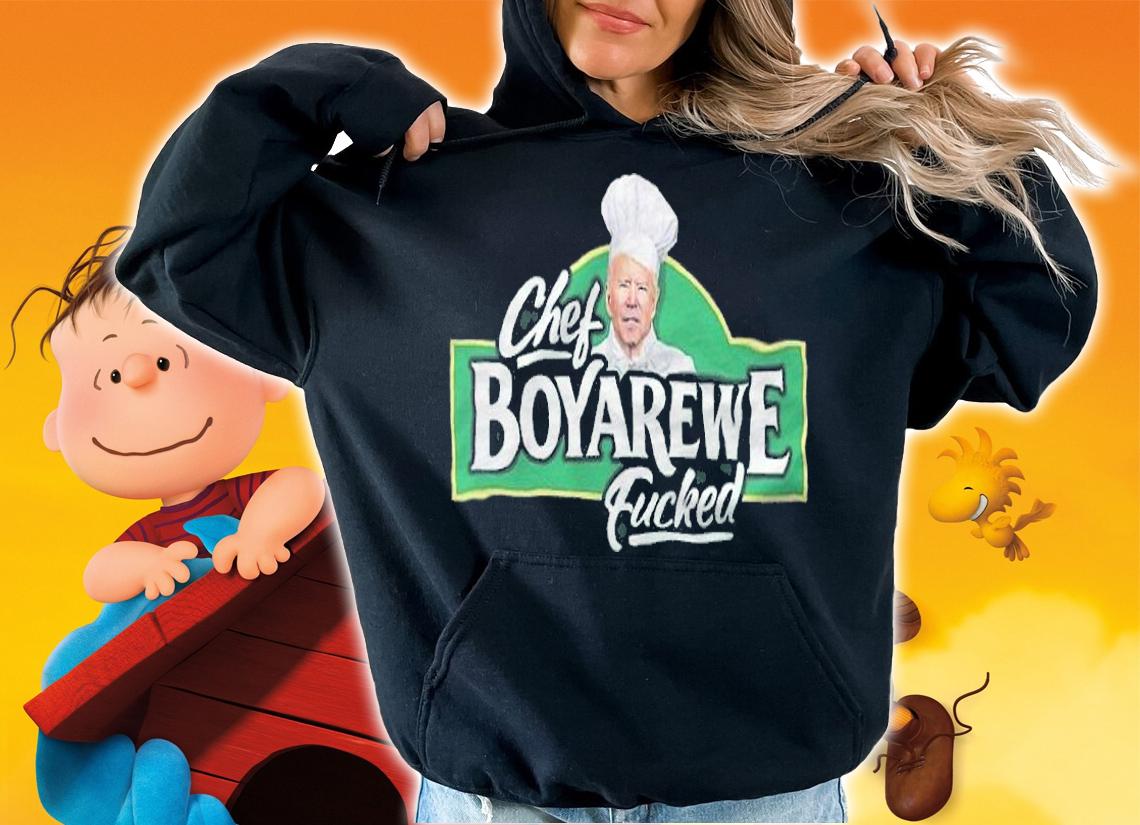 Joe Biden Chef Boyardee Fucked T-shirt hoodie