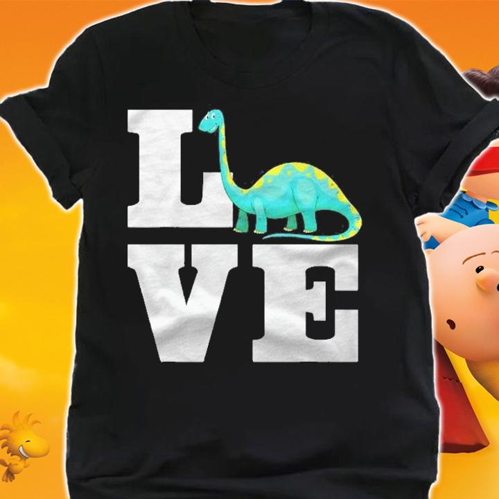 Love Brachiosaurus Design Prehistoric Creatures shirt shirt