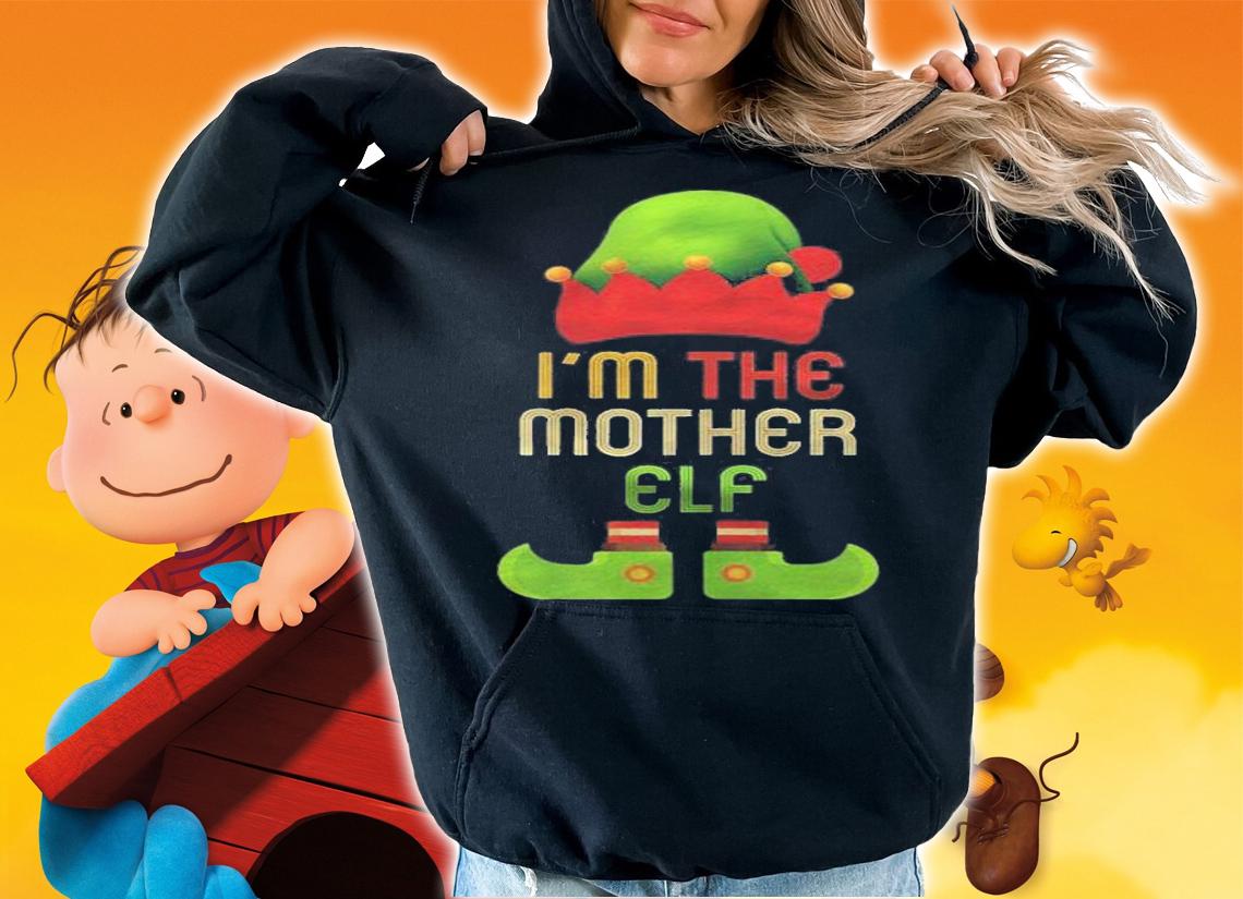 Mother Elf Christmas Matching Family Pajama Christmas Shirt hoodie