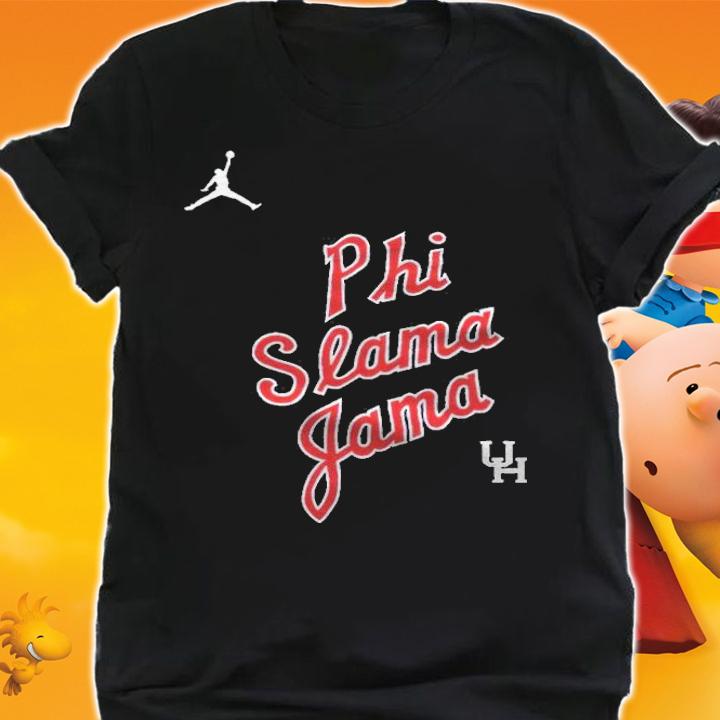 Phi Slama Jama basketball logo T-shirt