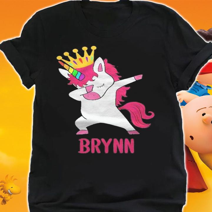 Dabbing Unicorn Queen Personalised Brynn Shirt shirt