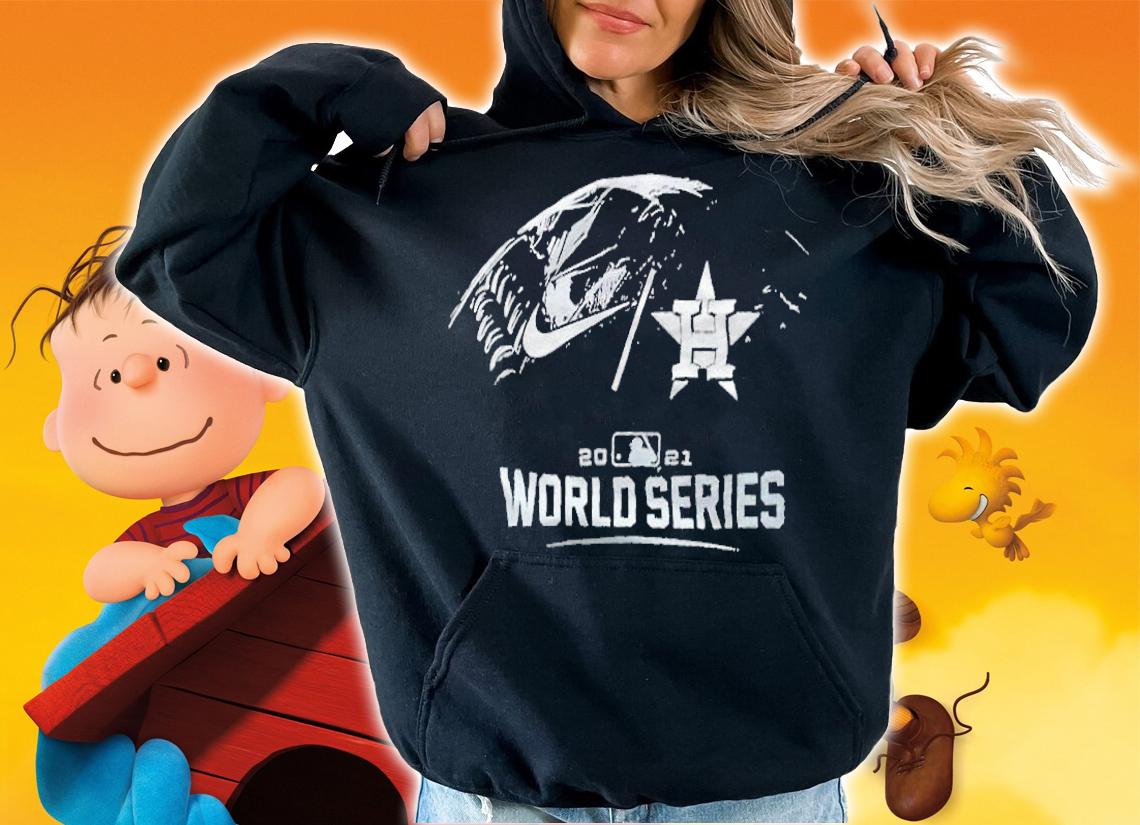 Houston Astros Nike 2021 World Series Bound World Wide Event T-Shirt hoodie