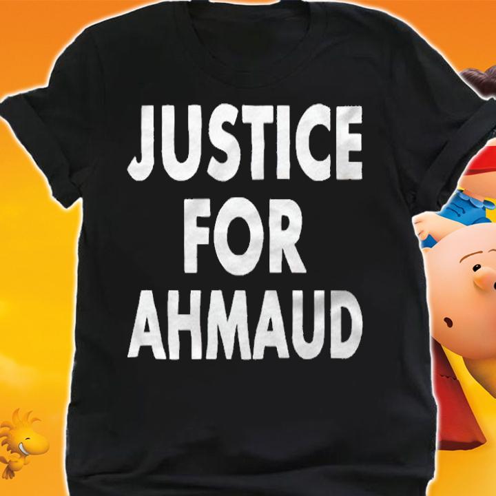 Justice for ahmaud T-shirt shirt