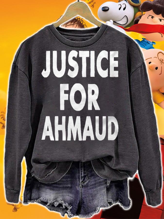 Justice for ahmaud T-shirt sweatshirt