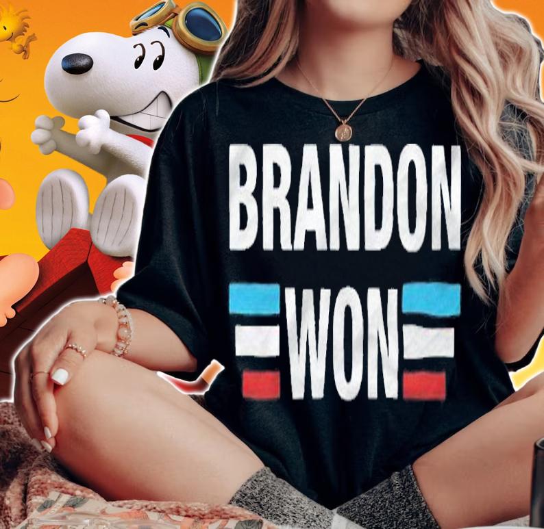Let's go Brandon Won T-shirts, sweatshirt and v-neck woman shirt