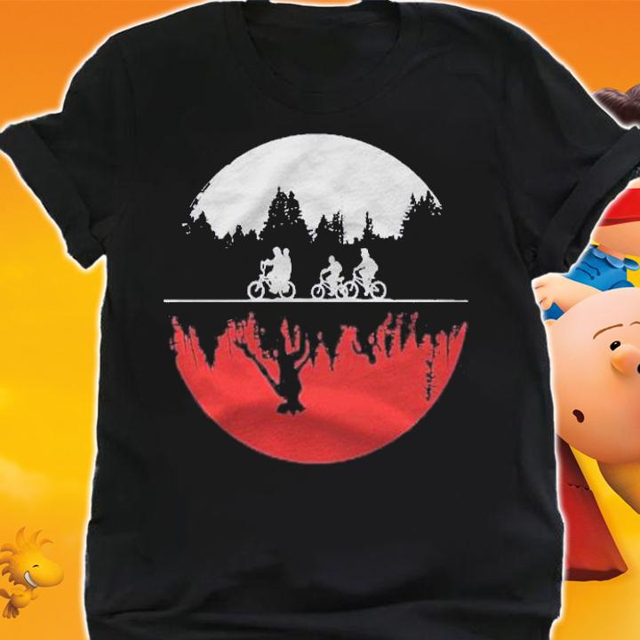 Stranger Tv Show Illustrated Graphic Shirt shirt
