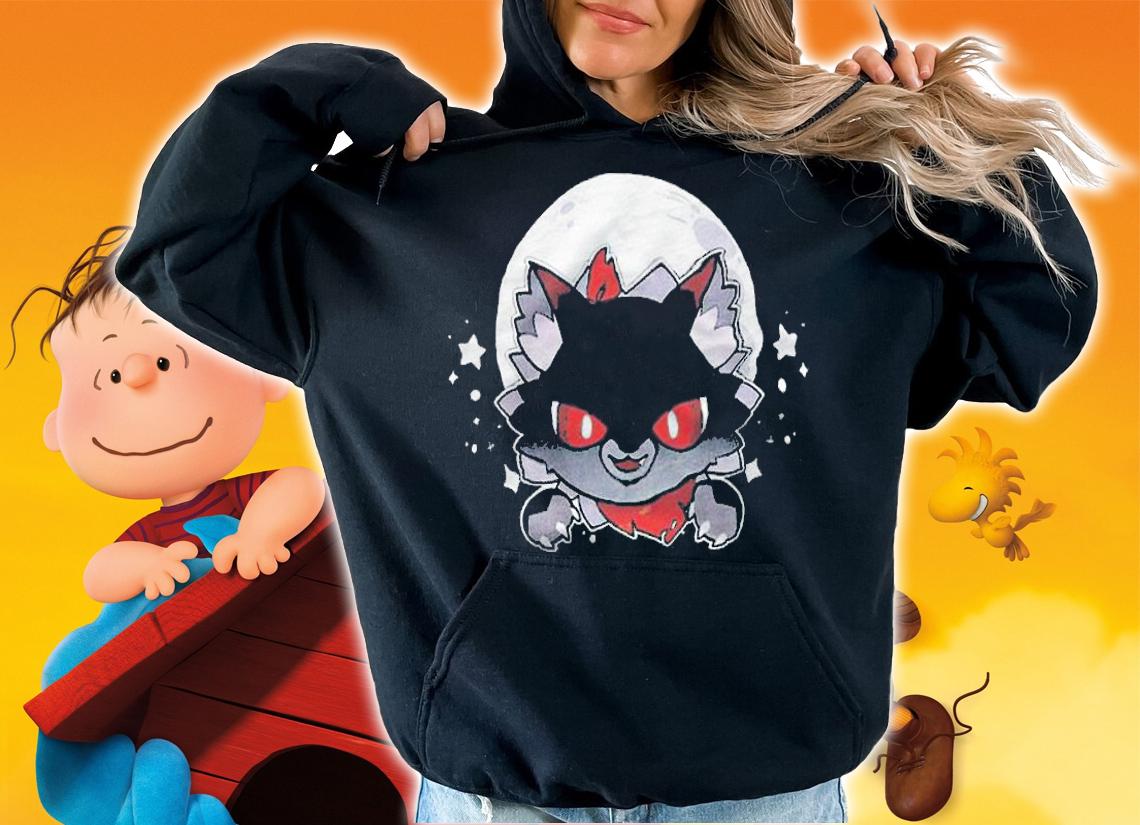 Werewolf Cat T-shirt hoodie
