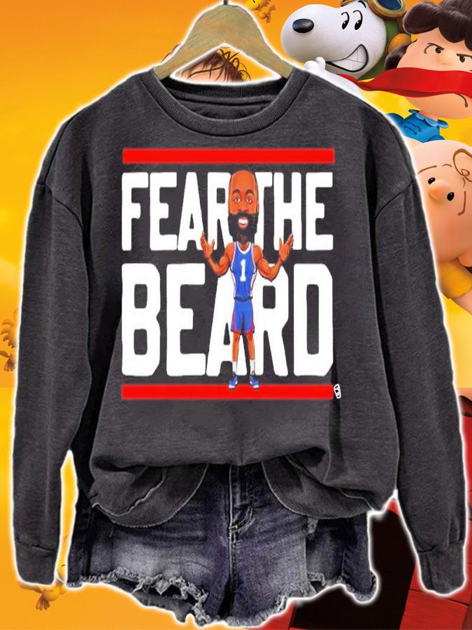 Fear The Beard Philadelphia Basketball Shirt