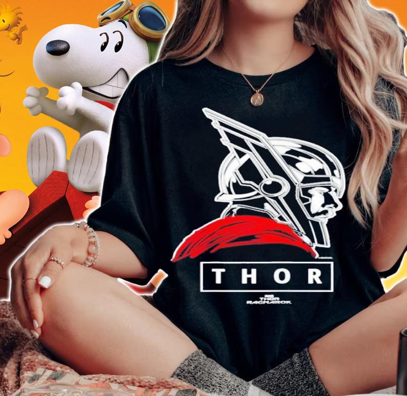 Marvel Thor Ragnarok God Of Tonal Street View Shirt woman shirt