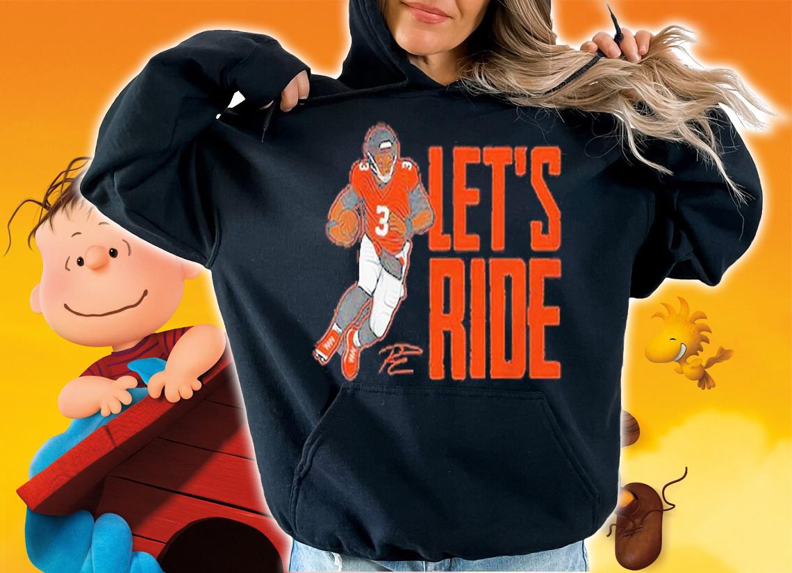 Russell Wilson Let's Ride T-Shirt hoodie
