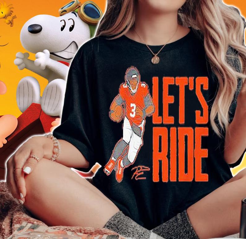 Russell Wilson Let's Ride T-Shirt woman shirt