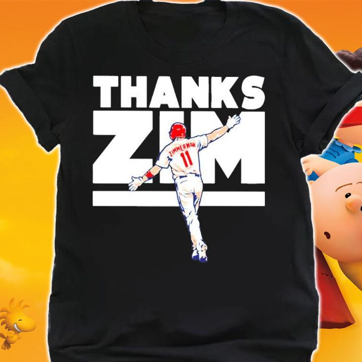 Thanks Zim Ryan Zimmerman shirt shirt