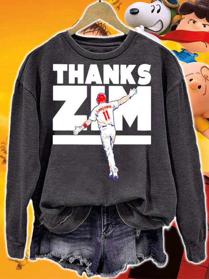Thanks Zim Ryan Zimmerman shirt sweatshirt