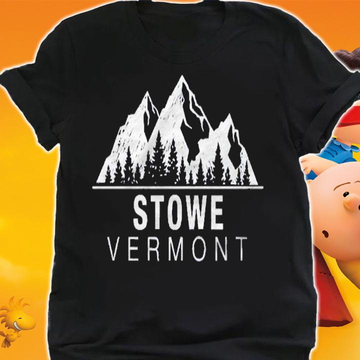 Vermont Gift  Stowe Mountains Pullover Shirt shirt
