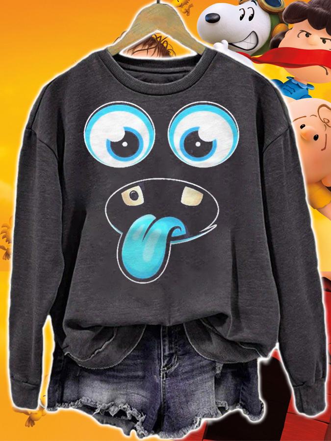 Halloween Monster Face Costume Kids Monster Costume Shirt sweatshirt