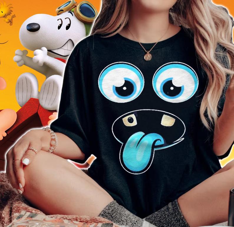 Halloween Monster Face Costume Kids Monster Costume Shirt woman shirt