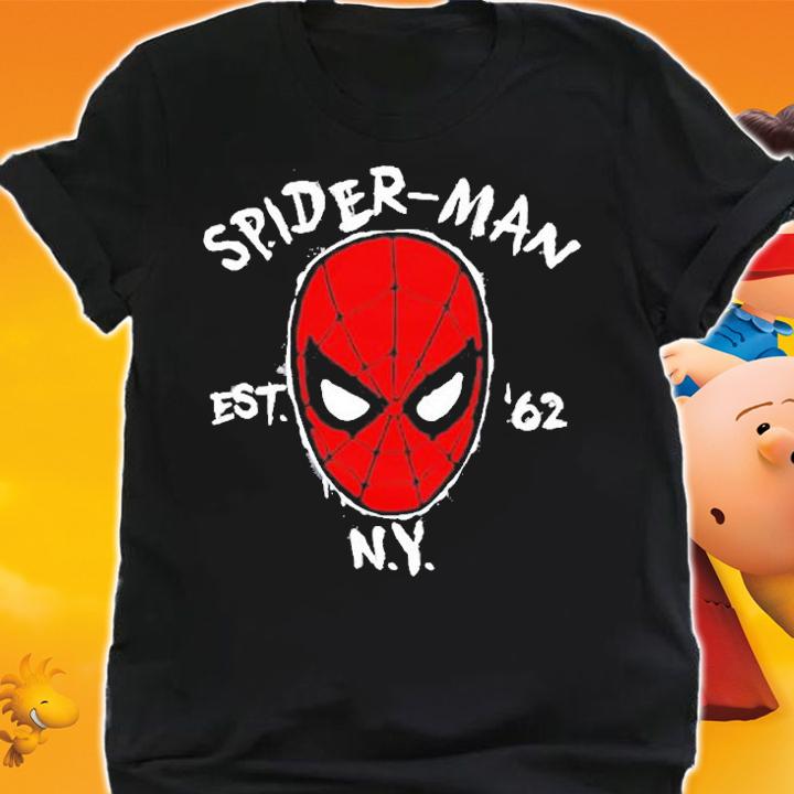 Marvel Spider-Man Est 1962 New York Graphic T-Shirt shirt