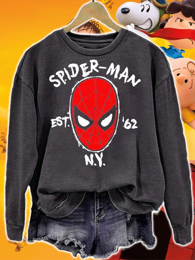 Marvel Spider-Man Est 1962 New York Graphic T-Shirt sweatshirt