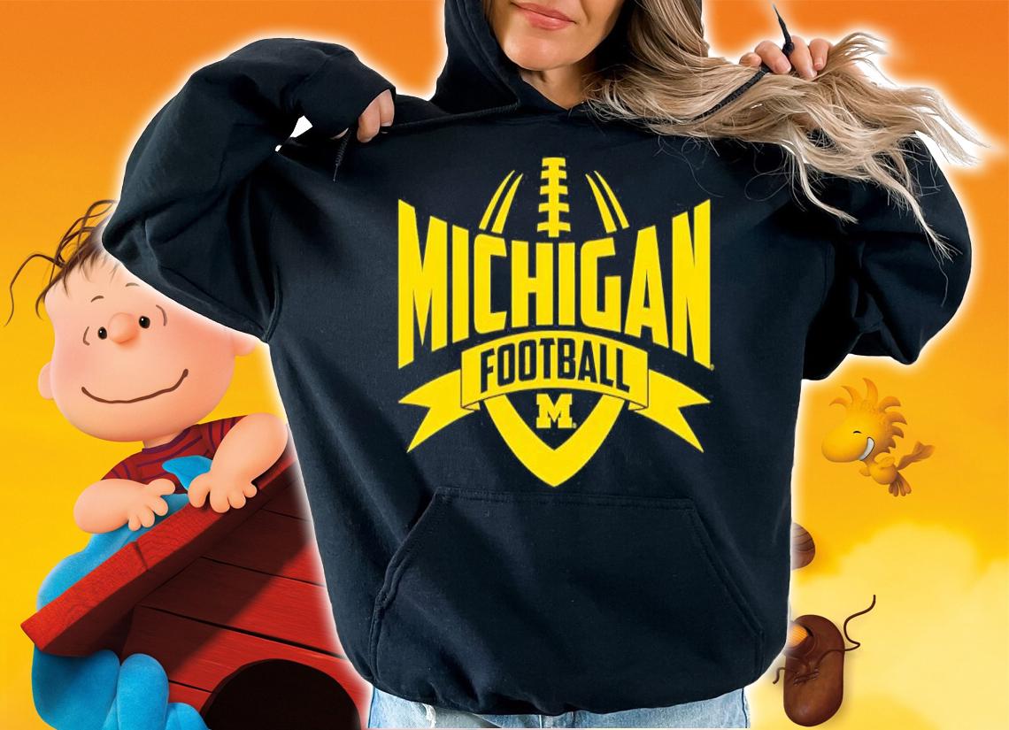 Michigan Wolverines Football Rush Licensed T-Shirt hoodie