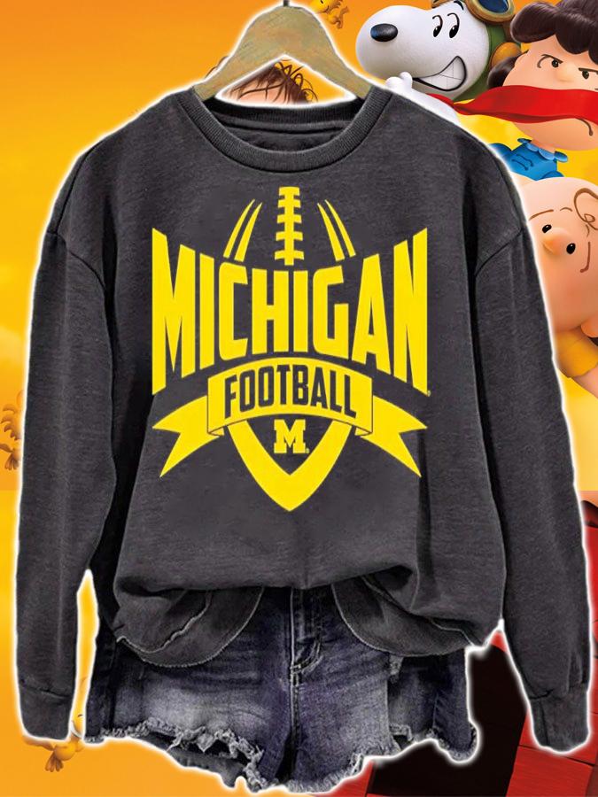 Michigan Wolverines Football Rush Licensed T-Shirt sweatshirt