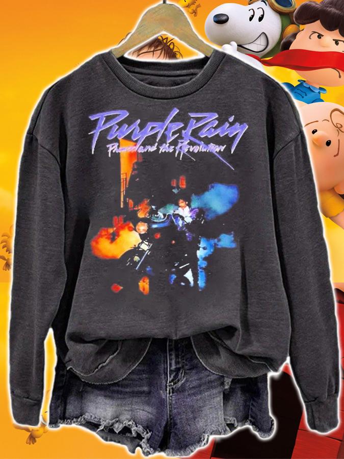 Purple Rain Prince And The Revolution Classic Music Lover Gift Shirt sweatshirt
