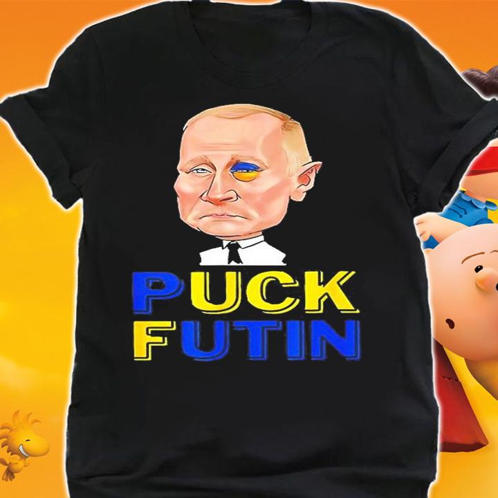 Stop Russian Ukrane Biden Puck Futin Stand With Ukraine T-Shirt shirt