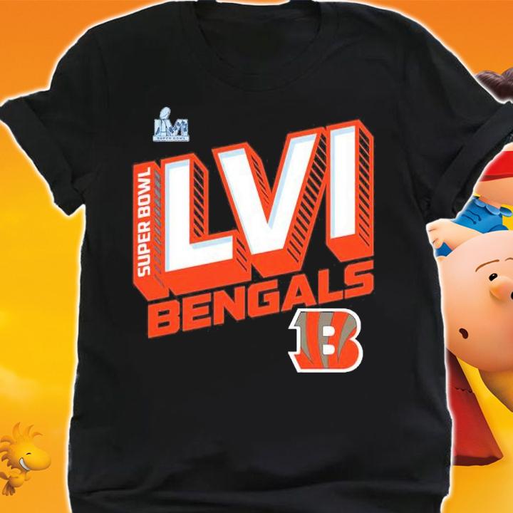 Cincinnati Bengals Super Bowl LVI Bound Tilted Roster Shirt shirt