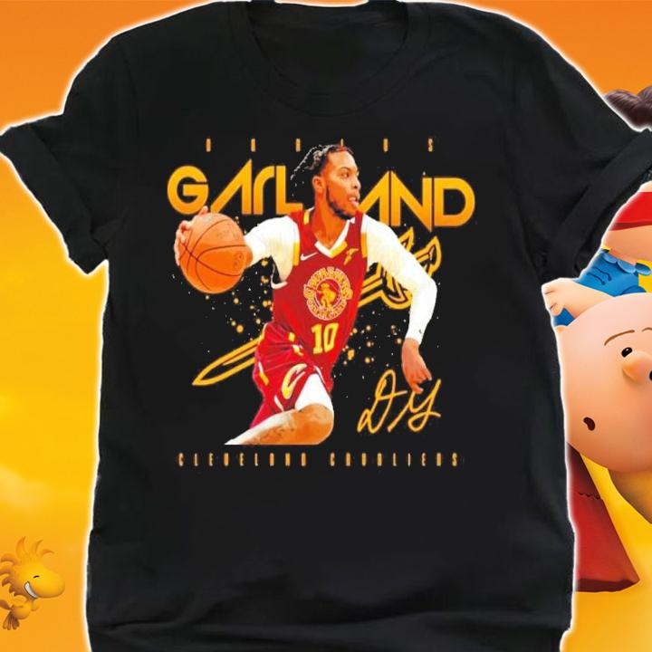 Darius Garland Cleveland Cavalier Basketball Signatures Shirt shirt